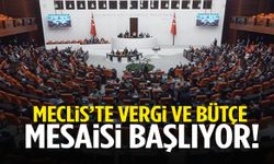 Meclis’te kritik hafta! Vergi paketi ve bütçe maratonu başlıyor