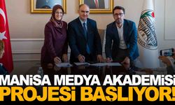 Manisa Medya Akademisi Projesi başlıyor… İmzalar atıldı
