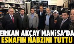 MHP’li Akçay, Manisa’da esnaf ziyaretlerinde bulundu
