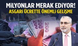 Milyonlar merak ediyor! Asgari ücrette önemli gelişme…