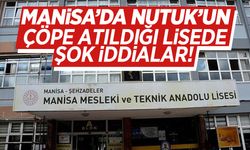 Manisa’da Nutuk’un çöpe atıldığı lisede şok iddialar!