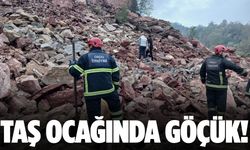 Ordu’da taş ocağında göçük meydana geldi