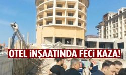 Otel inşaatında can pazarı! Yan yatan beton mikserin kolu işçiye çarptı: 1 ölü