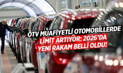 ÖTV Muafiyetli Otomobillerde Limit Artıyor: 2026’da Yeni Rakam Belli Oldu!