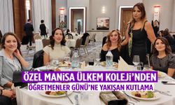 Özel Manisa Ülkem Koleji’nden Öğretmenler Günü’ne yakışan kutlama