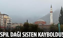 Spil Dağı sisten kayboldu!