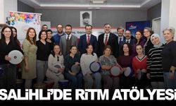 Salihli’de ritm atölyesi büyük ilgi gördü