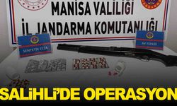 Salihli’de uyuşturucu operasyonu: 91 uyuşturucu hap ve av tüfeği ele geçirildi