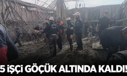 Şanlıurfa’da inşaat çöktü: 5 işçi göçük altında kaldı