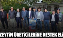 Belediye başkanından ilçeye zeytin kırma makinesi desteği!