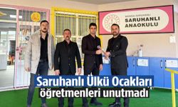 Saruhanlı Ülkü Ocakları öğretmenleri unutmadı