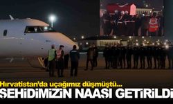 Şehit Pilot Hasan Bahar’ın naaşı Türkiye’ye getirildi