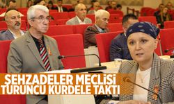 Şehzadeler Meclisi turuncu kurdele taktı