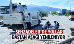 Şehzadeler’de yollar baştan aşağı yenileniyor! Üç mahallede çalışma…