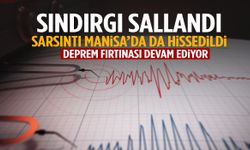 Sındırgı’da deprem fırtınası dinmiyor! Manisa’da da hissedildi…