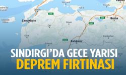 Sındırgı’da gece yarısı deprem fırtınası! Sallantı Manisa’dan hissedildi…