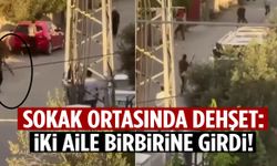 Sokak ortasında dehşet! İki aile birbirine girdi: Çok sayıda yaralı var…