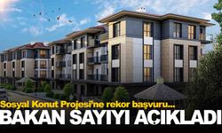 Sosyal Konut’a başvuru sayısı açıklandı... Bakan Kurum duyurdu!