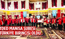 TDED Manisa şubesinden Türkiye birinciliği