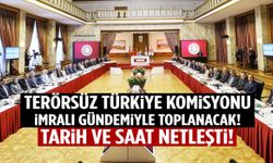 Terörsüz Türkiye komisyonu İmralı gündemiyle toplanacak! Tarih ve saat netleşti