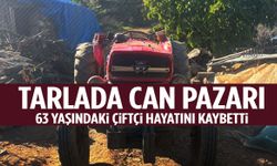 Traktör devrildi: Tarlasında çalışırken feci şekilde can verdi