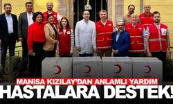 Manisa’da tedavi gören vatandaşlara giysi yardımı