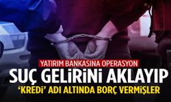 Yatırım bankasına ‘tefecilik’ operasyonu: 3 gözaltı