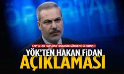 YÖK’ten Hakan Fidan açıklaması