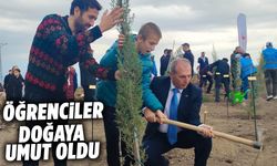 Öğrenciler doğaya umut oldu