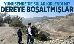 Yunusemre’de sular kirlendi mi? Dereye boşaltmışlar…