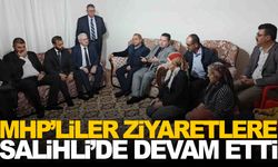 MHP’nin ‘Hayırlı günler komşum’ ziyaretleri Salihli’de devam etti