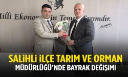 10 yılın ardından devir teslim! Salihli İlçe Tarım ve Orman Müdürlüğü’nde bayrak değişimi