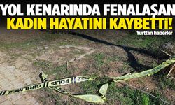 Yol kenarında fenalaşan kadın hayatını kaybetti