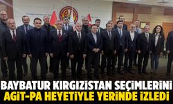 Baybatur, Kırgızistan Seçimlerini AGİT-PA Heyetiyle Yerinde İzledi