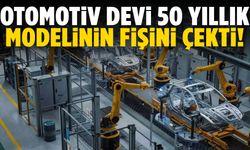 Otomotiv devi 50 yıllık modelinin fişini çekti!