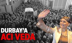 Başkan Durbay'a belediyede acı veda