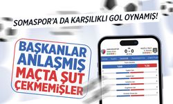 Başkanlar anlaşmış... Maçta şut çekilmemiş!