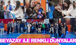 “Beyazay ile Renkli Dünyalar” etkinliğine yoğun ilgi
