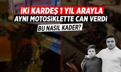 Bu nasıl kader? 2 kardeş 1 yıl arayla aynı motosiklette can verdi!