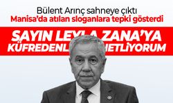 Bülent Arınç'tan Manisa'da Leyla Zana'ya slogan atanlara tepki: Lanetliyorum
