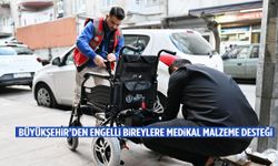 Büyükşehir’den engelli bireylere medikal malzeme desteği