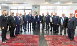Başkan Dutlulu, MESKOB yönetimini ağırladı