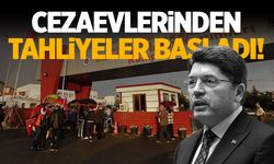 Cezaevlerinden tahliyeler başladı