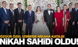 CHP Lideri Özgür Özel, İzmir’de nikah törenine katıldı