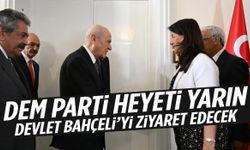 DEM Parti yarın Bahçeli’yi ziyaret edecek!