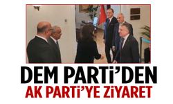 DEM Parti’den AK Parti’ye ziyaret