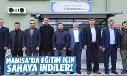 Manisa’da eğitim için sahaya indiler