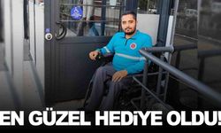 ELİ’de engelli çalışana en anlamlı hediye