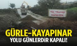 Gürle-Kayapınar yolu günlerdir kapalı!