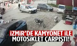 İzmir’de kamyonet ile motosiklet çarpıştı! Lise öğrencisi yaşam savaşı veriyor…